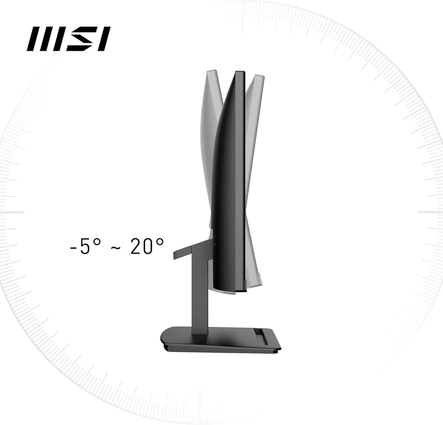 MSI PRO 22-Inch Full HD Gaming Monitor - 1920 x 1080 Resolution, 100 Hz