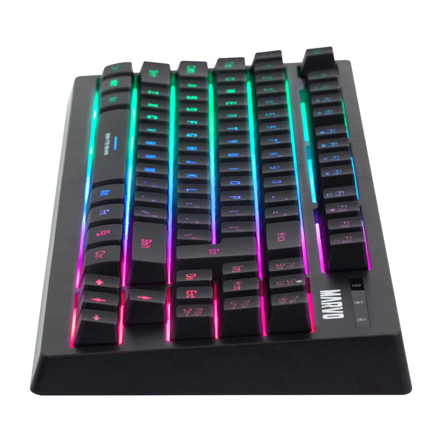 K607 80% TKL USB Backlit Multimedia Gaming Keyboard