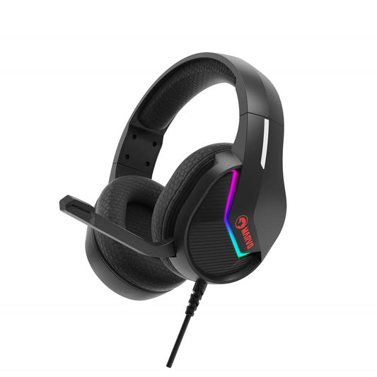 H8618 Tactic 40 USB 2.0 Wired Gaming RGB Headset (Black)