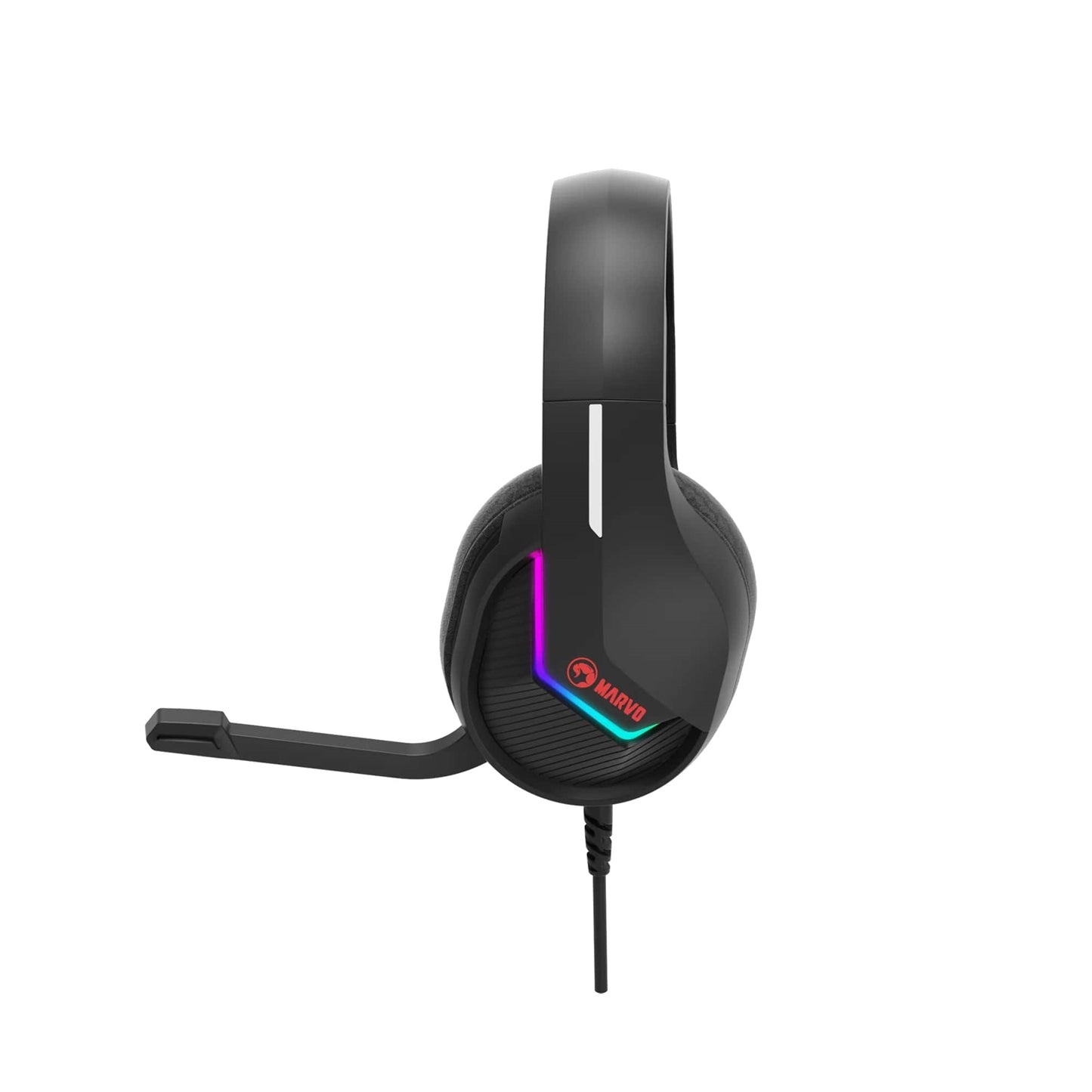 H8618 Tactic 40 USB 2.0 Wired Gaming RGB Headset (Black)