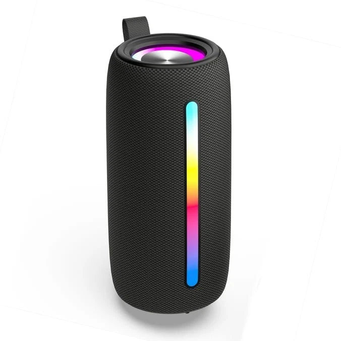 Pifco Portable Fabric RGB Bluetooth Speaker (10w)